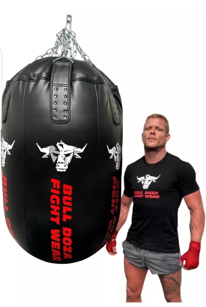 Bullet Shaped Huge Self Fill Punch Bag 100kg Filling Capacity Heavy Duty Boxing
