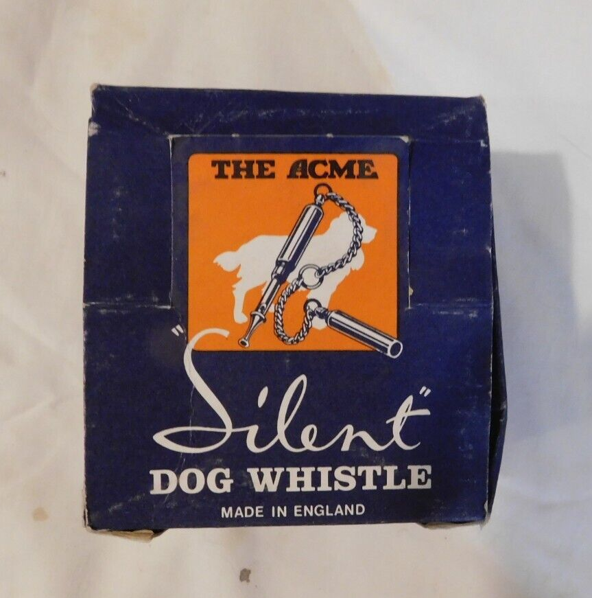 ACME DOG WHISTLE 535 STORE DISPLAY + 3 NOS VINTAGE SILENT eBay