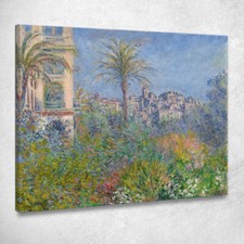 Ville A Bordighera Claude Monet, mnt181 quadro stampato su tela