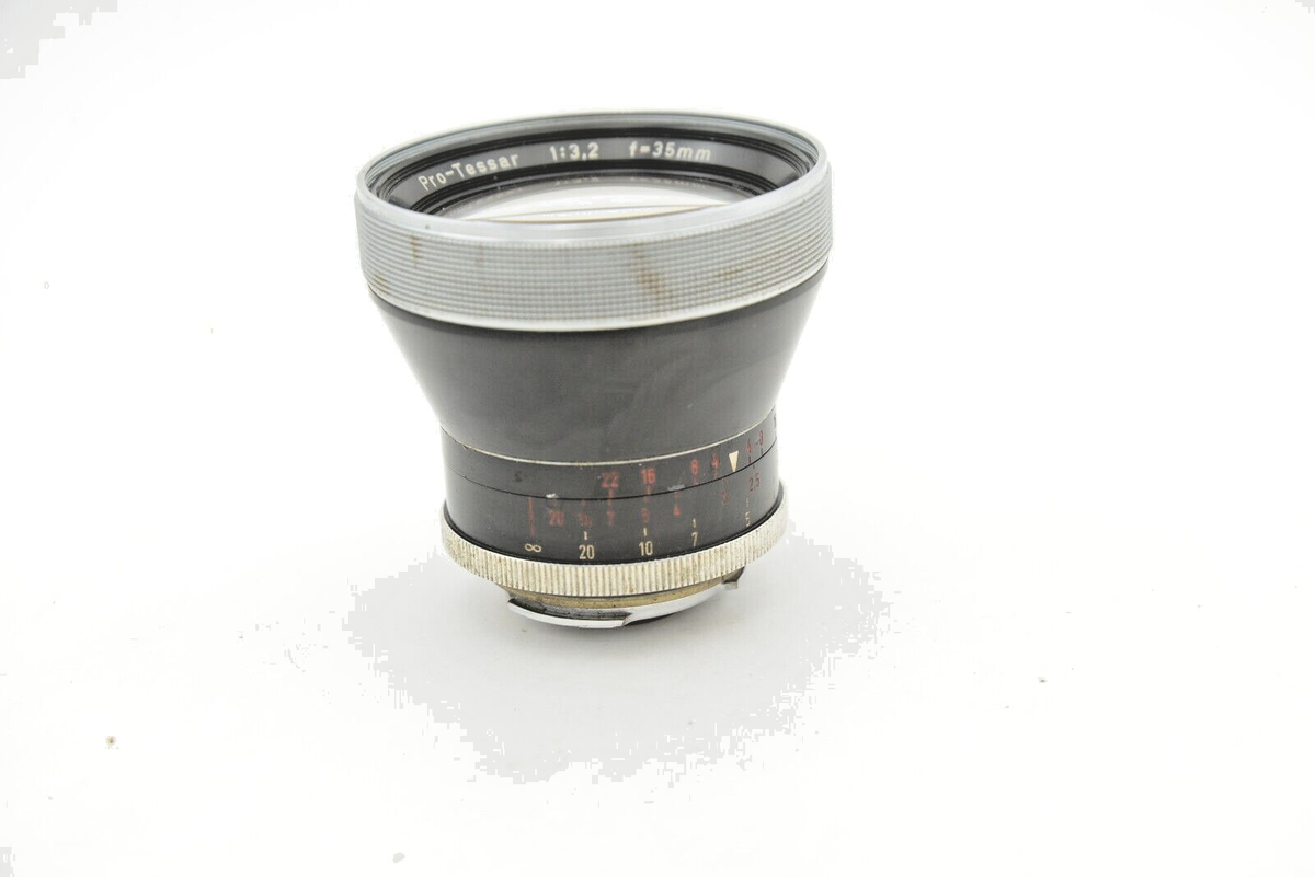 Carl Zeiss Pro-Tessar 35mm f3.2【美品】希少 Carl Zeiss 35mm f3.2 Pro-Tessar - Lens – Kamerastore