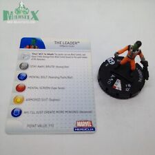 Heroclix Incredible Hulk set The Leader 209 Gravity Feed figure w/card 