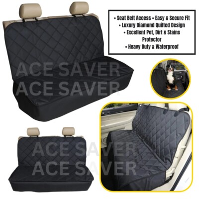 For PEUGEOT 308 2014-2021 Quilted Premium Pet Dog Rear