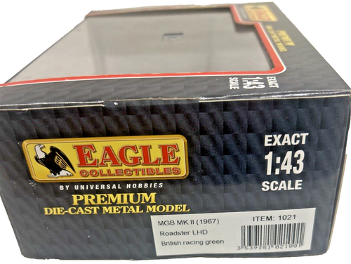 Universal Hobbies Eagle Race 1967 verde M.G.B. MK II escala 1/43 nuevo en caja - Imagen 8 de 13