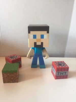 Minecraft Steve block figure Notch 6