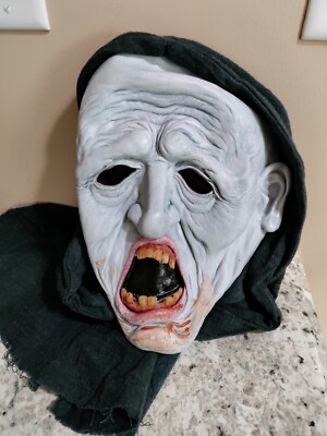 Scary Ghoul Goblin Mask with blood Fun World ''Easter Unlimited'' company 
