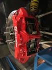 Brake calipers 6 red pumps BREMBO + racing discs + 1 set of used brake pads