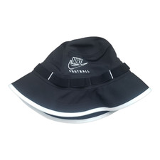 Nike Football Men's Dri-FIT OF Apex Boonie Bucket Hat Black / White Size S