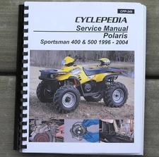 1996-2004 Polaris Sportsman 400 500 Quad ATV SERVICE & REPAIR MANUAL