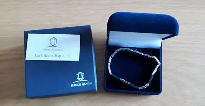 Bracciale Uomo Franco Gioielli NUOVO scatola garanzia Acciaio | eBay