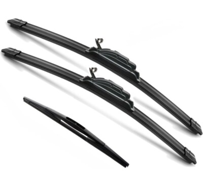 Rooppa Wiper Blades Fits 2012-2018 Fiat 500 2012-2018 Outback RP12