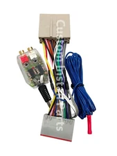 Factory Radio Add Aftermarket Subwoofer Amp Amplifier Plug Play Harness Inline