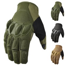 Tactical Mechanic Gloves Knuckle Protection Touchscreen Heavy Duty Safety Work