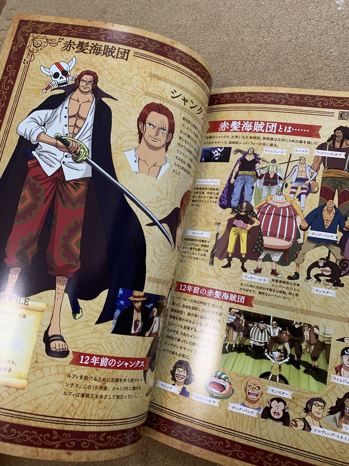 One Piece Film Red Movie Exclusive Brochure W Movie Flyers Luffy Shanks Uta Ebay