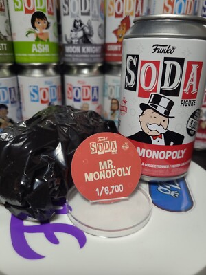 Sealed in Bag - Mr. Monopoly Funko Soda Figure International Common