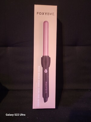 Fab Fit Fun Exclusive FOXY BAE 25mm Rose Gold Curling Wand