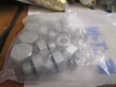 1/2'' O-Ring Straight Thread Steel Hex Plug QTY 12