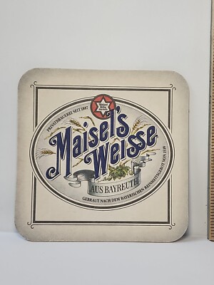 Vintage Beer Coaster/Mat - Maisel's Weisse Aus Bayreuth