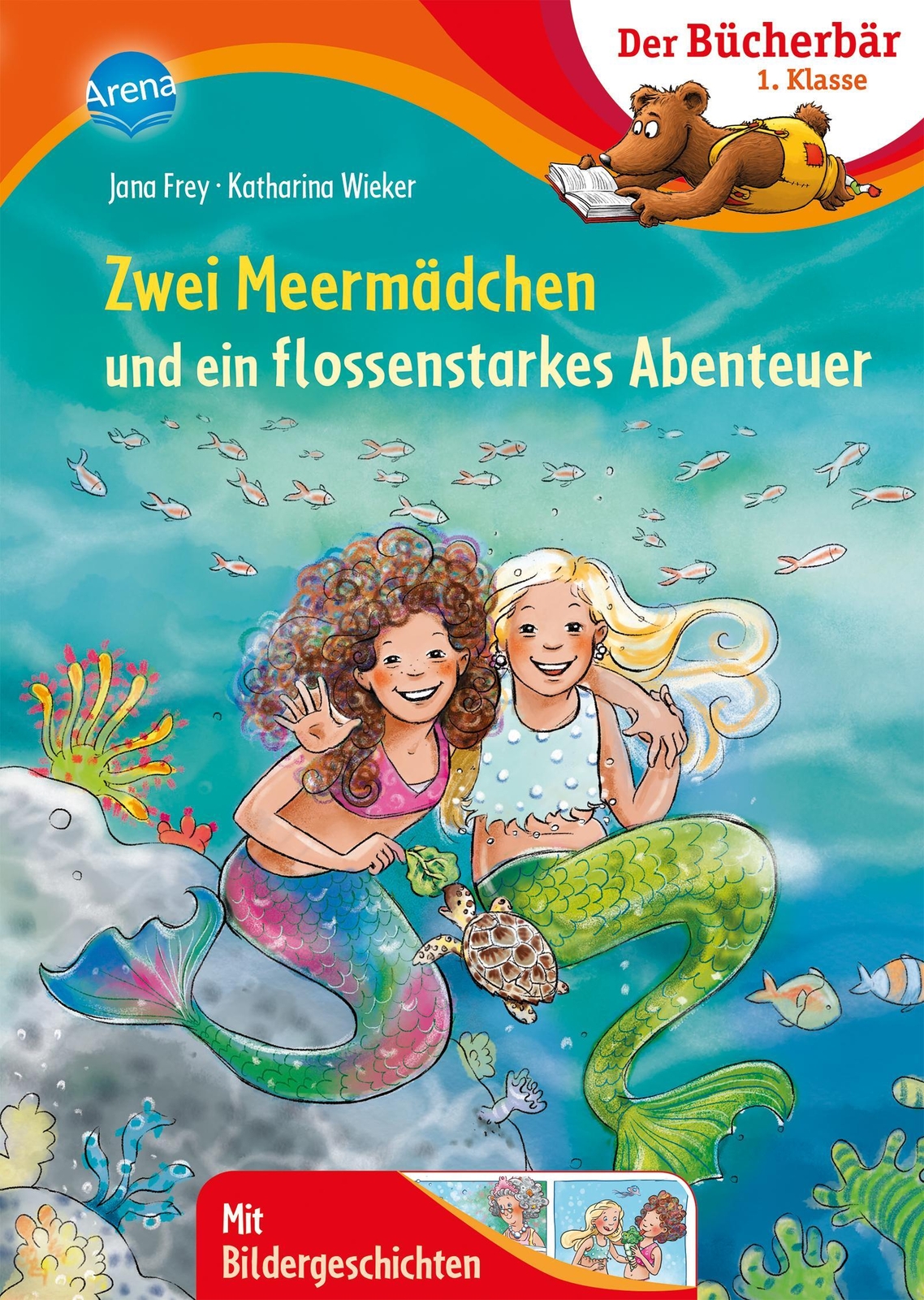 Thumbnail - Jana Frey | Zwei Meermädchen Und Ein Flossenstarkes Abenteuer | Buch |
