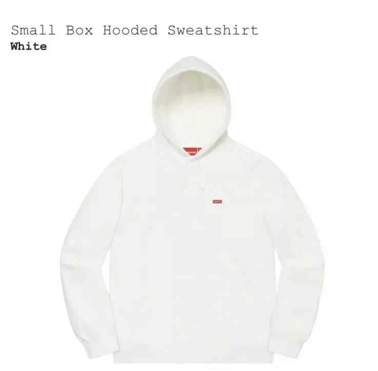 Supreme Small Box Logo Hoodie Large White | Preorder, Ships Out When  Arrives |