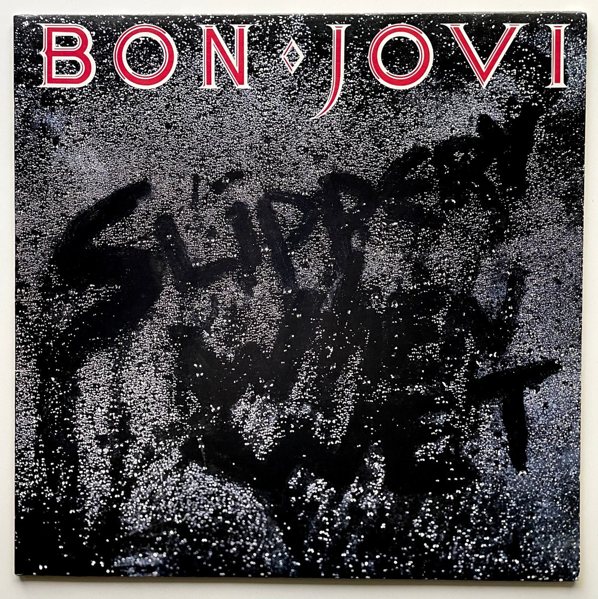 BON JOVI Slippery When Wet レコード LP盤 Amazon.com: Bon Jovi Slippery When Wet, Limited Edition