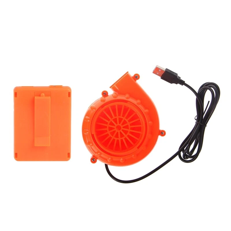 Electric Mini Fan Air Blower For Inflatable Toy Costume Doll Battery  Powered USB