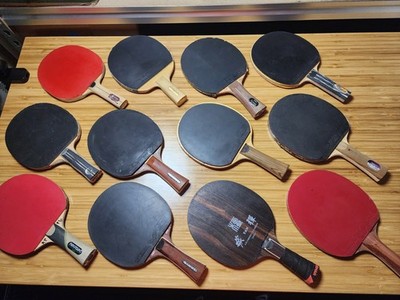 x12 Bulk Table Tennis paddles Nittaku Joola Stiga Tibhar Sanwei Butterfly Dignic
