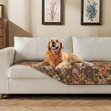 Reversible Dog Bed Cover with Waterproof Lining, Water Resistant Slipcover Fu...