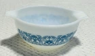 Vintage Pyrex Blue Horizon 441 Cinderella Mixing Bowl 1 1/2 Pt