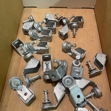 Lot Of 30 . 3/8 Threaded Rod Hanger With Nail, Hilly. X-HS-W10