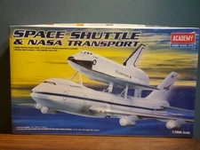 Academy Hobby Space Shuttle & NASA Transport 1/288 Scale 1989 Edition SEALED