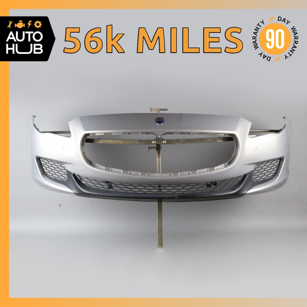 14-16 Maserati Quattroporte M156 GTS Front Bumper Cover Assembly 673000020 OEM