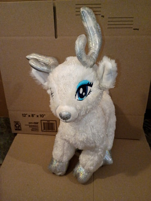 Build A Bear Workshop Glisten Reindeer Plush.