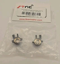 STRC CNC Machined Brass Steering Knuckles for TRX-4m ST9732KBR