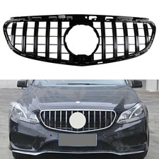 Kühlergrill Grill Schwarz für Mercedes Benz E-Klasse W212 Limousine E300 2014-16