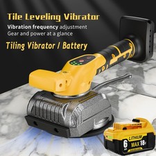 Tile Vibration Leveling Machine Tiler 5-Speed Handheld For DeWalt 18V XR Battery