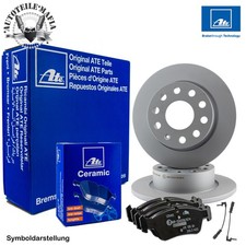 ATE Bremsscheiben + Ceramicbeläge Mercedes W124 Ø278mm HINTEN