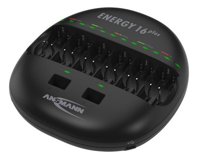 Ansmann Akku-Pflegestation energy 16 plus Universal-Ladegeräte 1001-0004