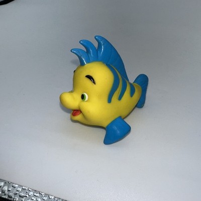 Fisher P Little People Disney Princess Yellow Fish FLOUNDER From Little Mermaid