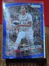 2025 Panini Prizm WNBA - Sydney Colson Blue Velocity Prizm #1 Fever