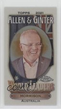 2021 Topps Allen & Ginter Chrome Mini World Leaders Scott Morrison #MWL-9 2qw
