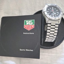TAG Heuer Aquaracer 2000 Pro 200m Quartz Black Dial Watch WK1110 original box