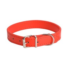 NEW Small Medium Large Pet Collar Outing Collar Pu Leather Puppy Cat Dog Collar
