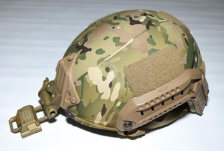Ops Core Multicam DEVGRU Maritime Ballistic Helmet w/ Worm & Wilcox G19 M/L