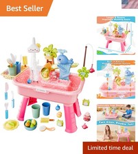 2026 Upgraded Water Table for Toddlers 3 , Water Table for Kids Ages 4-8 with...