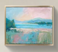 Original Impressionist Painting  14x11 inch on Canvas_ Signed by Artist