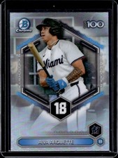 2026 Bowman Aiva Arquette Scouts Top 100 Chrome #BTP-18 Marlins