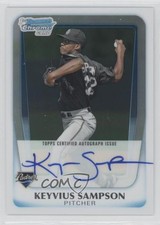 2011 Bowman Chrome Prospects Auto Keyvius Sampson #BCP182 Auto 0b0