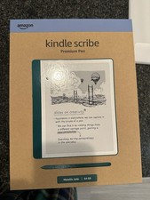 Amazon Kindle Scribe 64GB with Premium Pen Tungsten