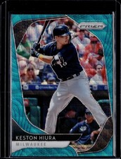 2020 Panini Prizm #2 Keston Hiura Teal Wave Prizm