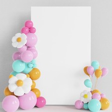 White Spandex Wedding Arch Cover 6.6x4FT Backdrop for Party Decoration